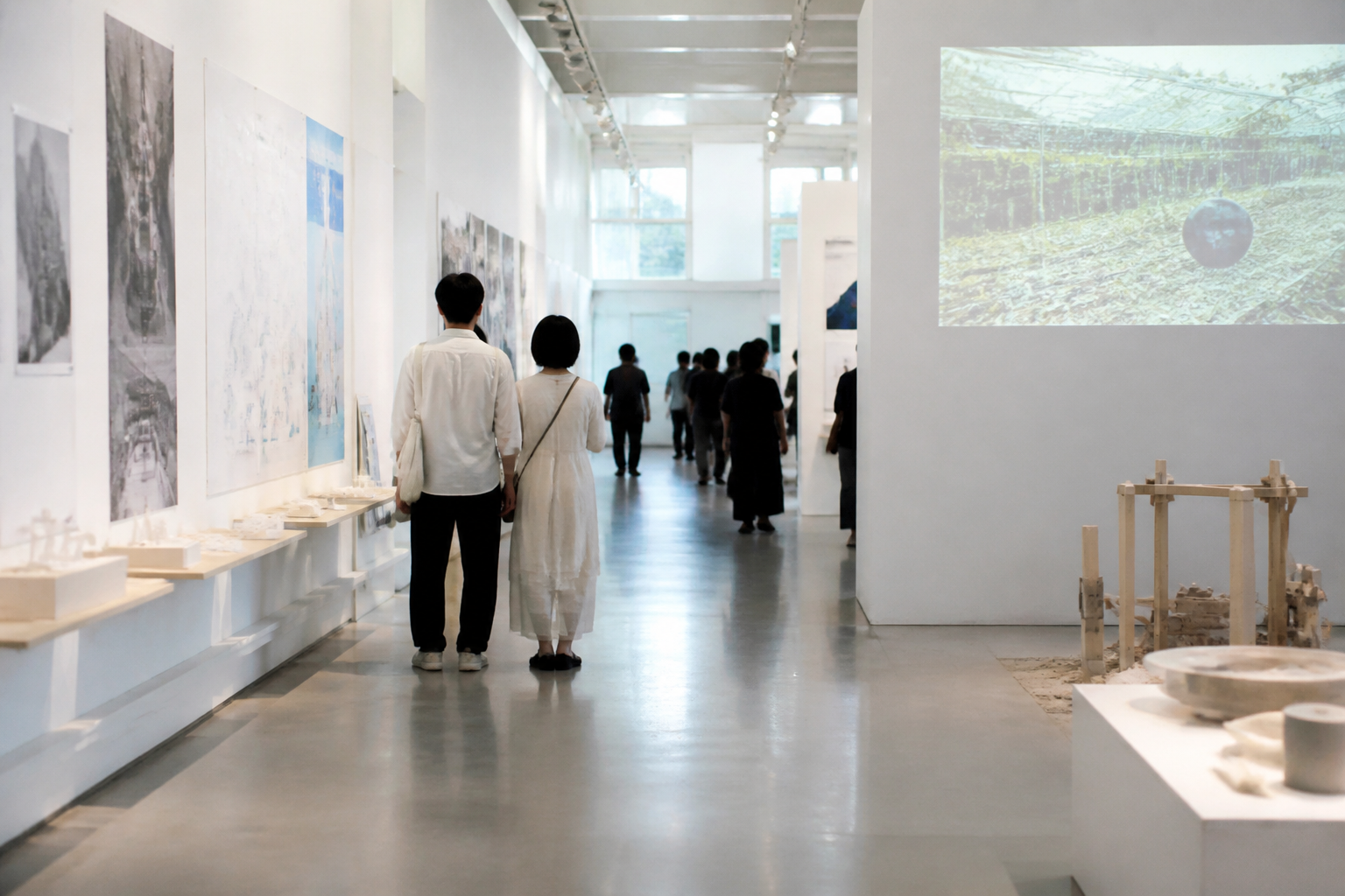 毕业作品展展厅返图